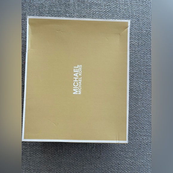 Michael Kors Berkley Mid Wedge Leather Sandals – Size 8.5M - Picture 12 of 12